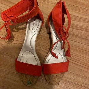 Red Heels size 8